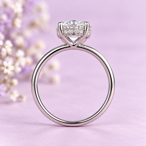 Single Stone Lab Diamond Ring