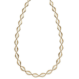 9ct Yellow Gold Open Link Necklace