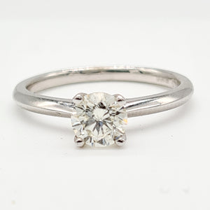 18ct White Gold Brilliant Cut Diamond Ring (0.73ct)