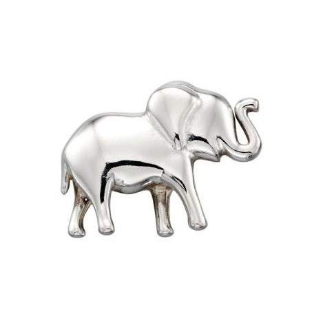 Silver and Rose Gold Plated Elephant Necklace