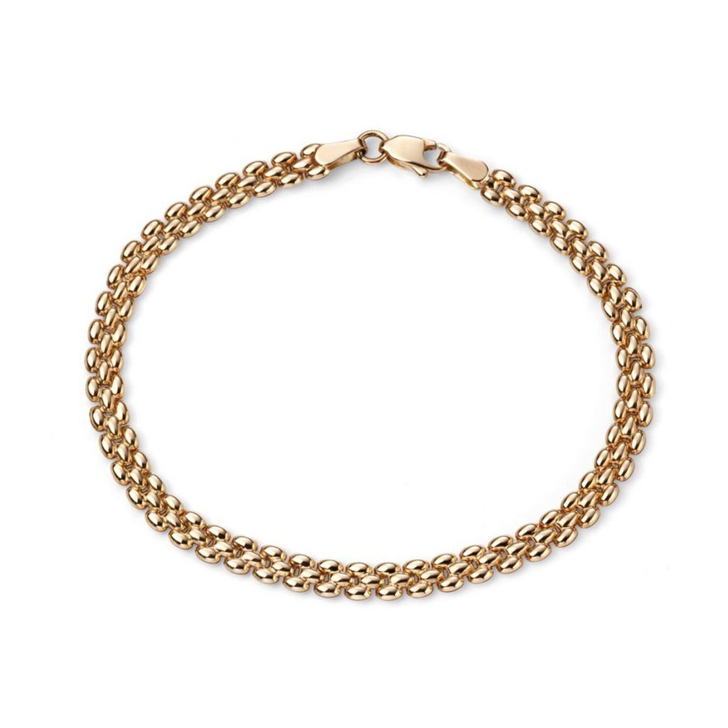 9ct Yellow Gold Linked Bracelet