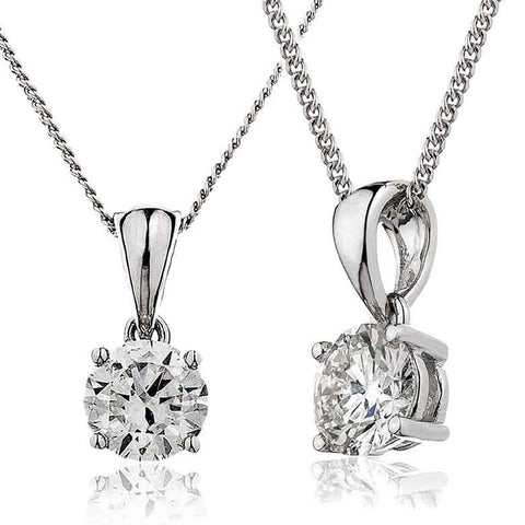 Diamond Pendant with 18CT Gold Chain