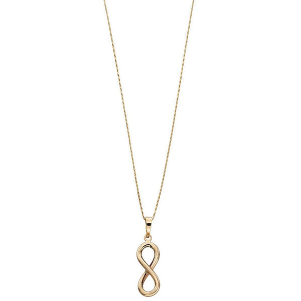 Yellow Gold Infinity Tennis Bracelet