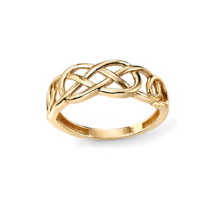 9ct Yellow Gold Celtic Style Ring