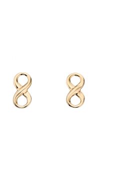 Yellow Gold Infinity Tennis Bracelet